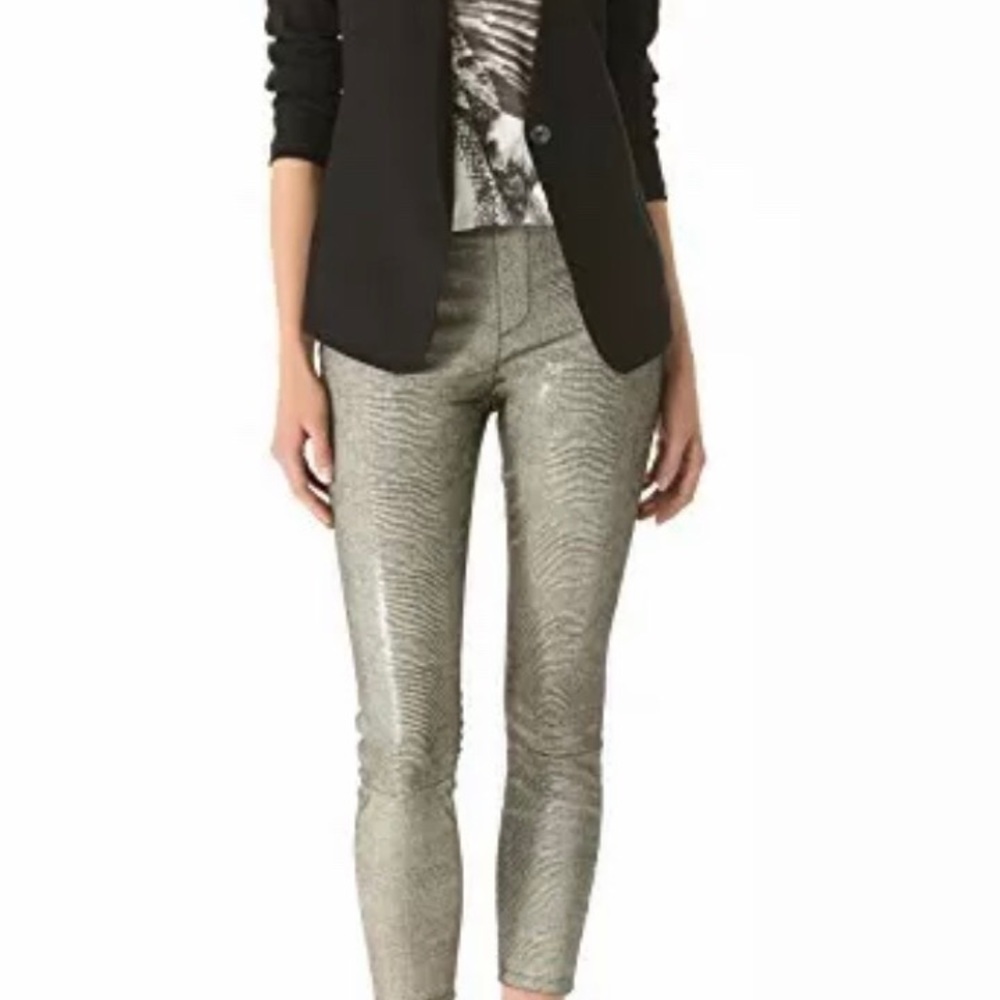 HELMUT LANG Leather Pants